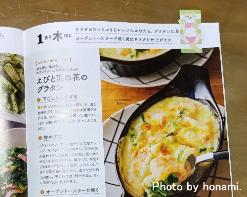 付せんで雑誌に印