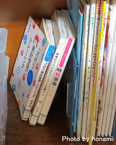 本と雑誌置き場