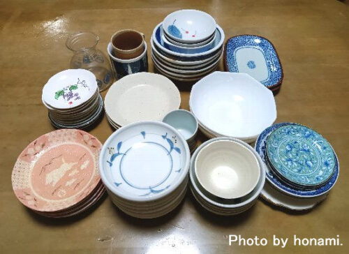 処分した食器