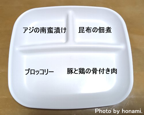骨付き肉　献立